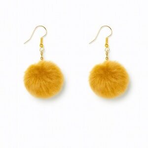 Zara Long Pom Pom Earrings